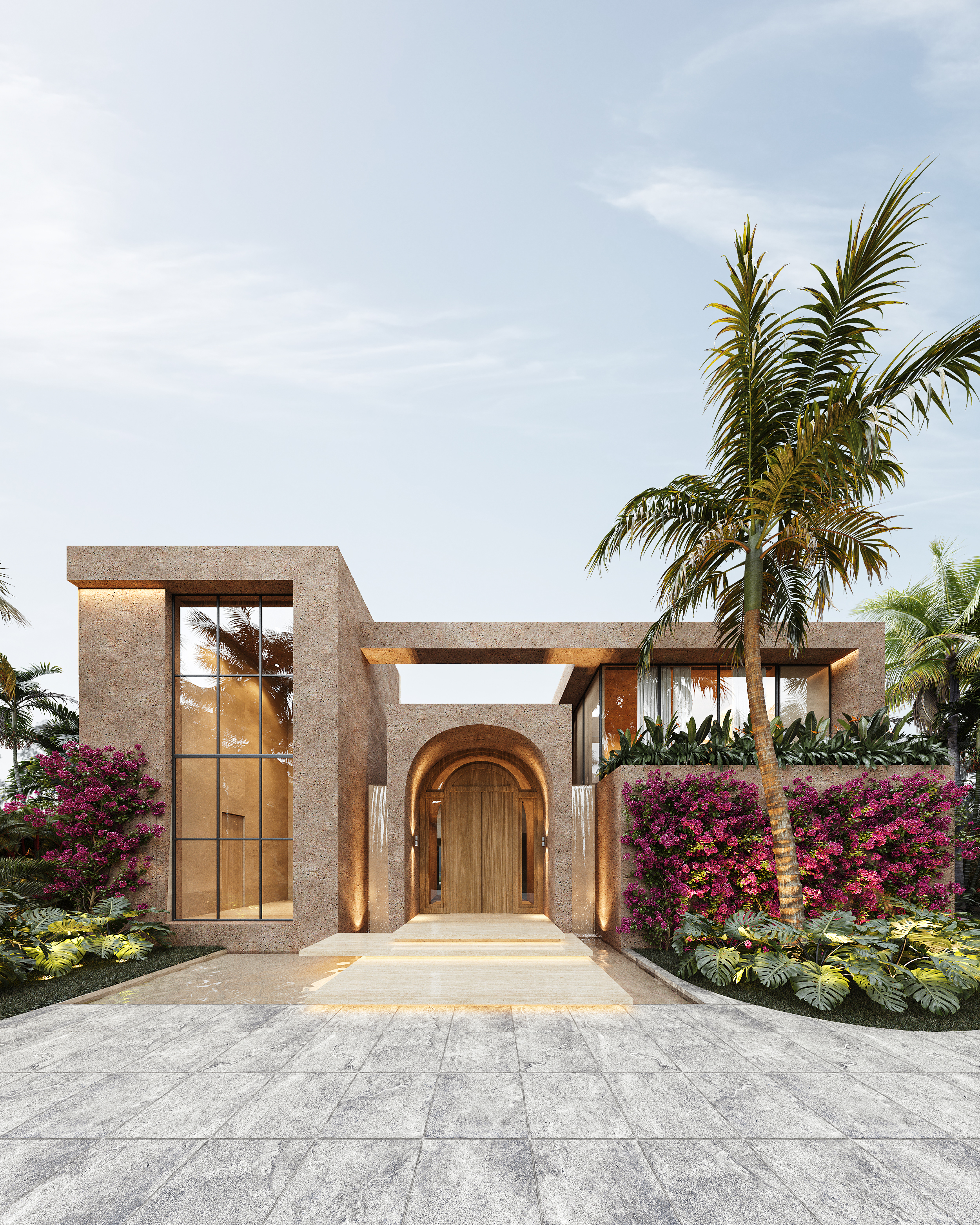 PROYECTO PUNTA CANA - FACHADA PRINCIPAL1